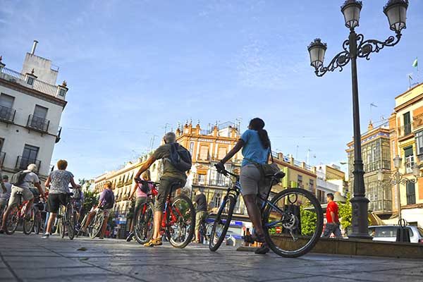Radfahren in Sevilla